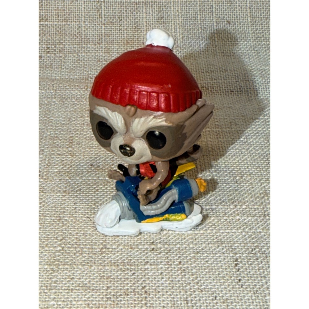 Marvel Funko Pocket Pop Rocket Guardians Of The Galaxy Raccoon Snowmobile 2022